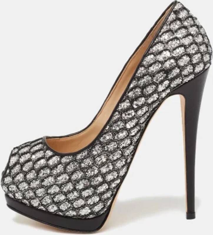 Giuseppe Zanotti Pre-owned Lace heels Black Dames