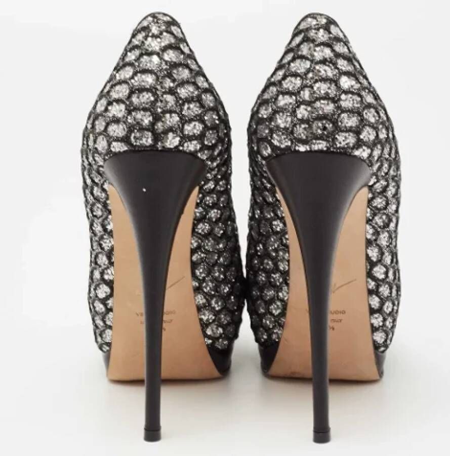 Giuseppe Zanotti Pre-owned Lace heels Black Dames