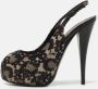 Giuseppe Zanotti Pre-owned Lace heels Black Dames - Thumbnail 2