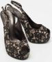 Giuseppe Zanotti Pre-owned Lace heels Black Dames - Thumbnail 4