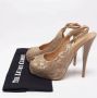 Giuseppe Zanotti Pre-owned Lace sandals Beige Dames - Thumbnail 6