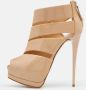 Giuseppe Zanotti Pre-owned Leather boots Beige Dames - Thumbnail 2