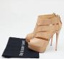 Giuseppe Zanotti Pre-owned Leather boots Beige Dames - Thumbnail 9