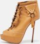 Giuseppe Zanotti Pre-owned Leather boots Brown Dames - Thumbnail 2