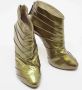 Giuseppe Zanotti Pre-owned Leather boots Green Dames - Thumbnail 4
