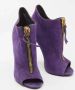 Giuseppe Zanotti Pre-owned Leather boots Purple Dames - Thumbnail 4