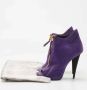 Giuseppe Zanotti Pre-owned Leather boots Purple Dames - Thumbnail 9