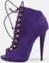 Giuseppe Zanotti Pre-owned Leather boots Purple Dames - Thumbnail 2