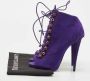 Giuseppe Zanotti Pre-owned Leather boots Purple Dames - Thumbnail 9