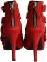Giuseppe Zanotti Pre-owned Leather boots Red Dames - Thumbnail 4