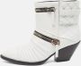 Giuseppe Zanotti Pre-owned Leather boots White Dames - Thumbnail 2