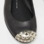 Giuseppe Zanotti Pre-owned Leather flats Black Dames - Thumbnail 7