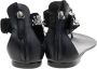 Giuseppe Zanotti Pre-owned Leather flats Black Dames - Thumbnail 4