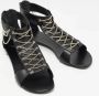 Giuseppe Zanotti Pre-owned Leather flats Black Dames - Thumbnail 4