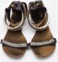 Giuseppe Zanotti Pre-owned Leather flats Brown Dames - Thumbnail 3