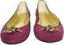 Giuseppe Zanotti Pre-owned Leather flats Pink Dames - Thumbnail 3