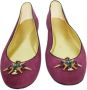 Giuseppe Zanotti Pre-owned Leather flats Pink Dames - Thumbnail 4