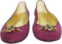 Giuseppe Zanotti Pre-owned Leather flats Pink Dames - Thumbnail 3