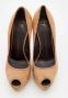 Giuseppe Zanotti Pre-owned Leather heels Beige Dames - Thumbnail 3