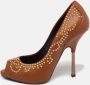 Giuseppe Zanotti Pre-owned Leather heels Beige Dames - Thumbnail 2