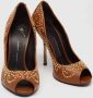 Giuseppe Zanotti Pre-owned Leather heels Beige Dames - Thumbnail 4