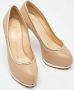 Giuseppe Zanotti Pre-owned Leather heels Beige Dames - Thumbnail 4