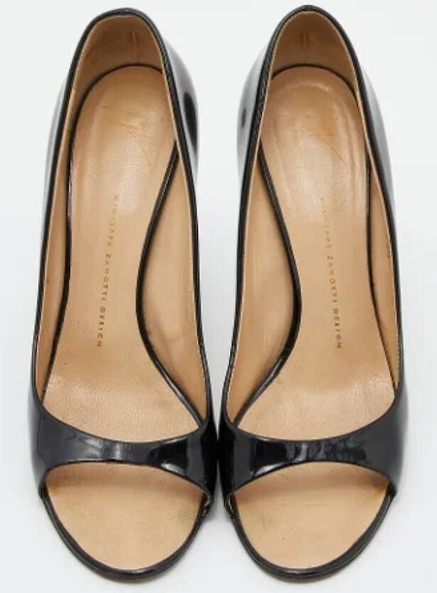 Giuseppe Zanotti Pre-owned Leather heels Black Dames