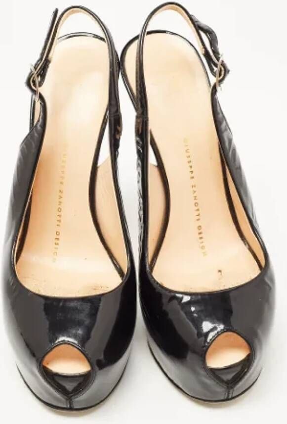 Giuseppe Zanotti Pre-owned Leather heels Black Dames