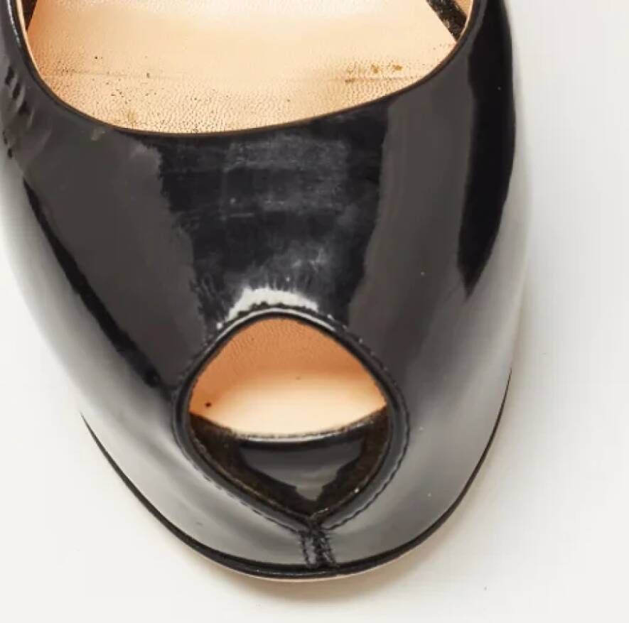 Giuseppe Zanotti Pre-owned Leather heels Black Dames