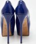Giuseppe Zanotti Pre-owned Leather heels Blue Dames - Thumbnail 5
