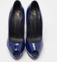 Giuseppe Zanotti Pre-owned Leather heels Blue Dames - Thumbnail 3