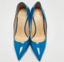 Giuseppe Zanotti Pre-owned Leather heels Blue Dames - Thumbnail 3