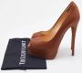Giuseppe Zanotti Pre-owned Leather heels Brown Dames - Thumbnail 9