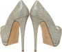 Giuseppe Zanotti Pre-owned Leather heels Gray Dames - Thumbnail 4