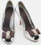 Giuseppe Zanotti Pre-owned Leather heels Gray Dames - Thumbnail 4