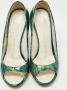 Giuseppe Zanotti Pre-owned Leather heels Green Dames - Thumbnail 3