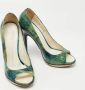 Giuseppe Zanotti Pre-owned Leather heels Green Dames - Thumbnail 5