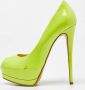 Giuseppe Zanotti Pre-owned Leather heels Green Dames - Thumbnail 2