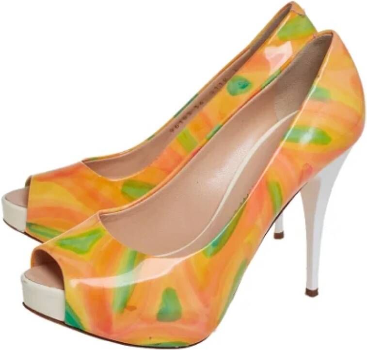 Giuseppe Zanotti Pre-owned Leather heels Multicolor Dames