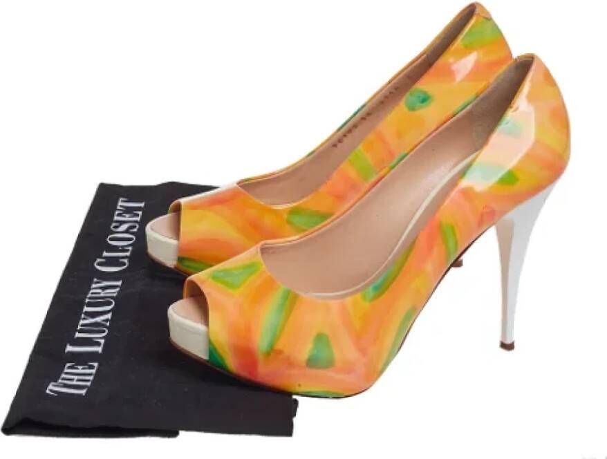 Giuseppe Zanotti Pre-owned Leather heels Multicolor Dames