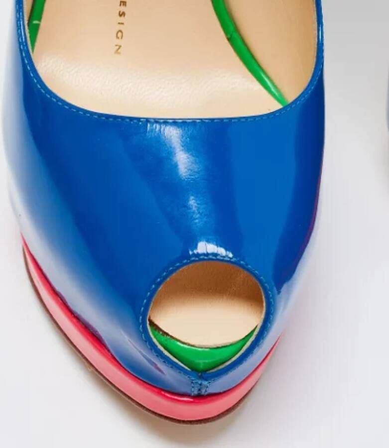 Giuseppe Zanotti Pre-owned Leather heels Multicolor Dames