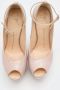 Giuseppe Zanotti Pre-owned Leather heels Pink Dames - Thumbnail 3
