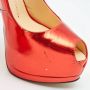 Giuseppe Zanotti Pre-owned Leather heels Red Dames - Thumbnail 6