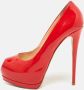 Giuseppe Zanotti Pre-owned Leather heels Red Dames - Thumbnail 2