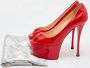 Giuseppe Zanotti Pre-owned Leather heels Red Dames - Thumbnail 8