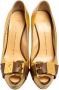 Giuseppe Zanotti Pre-owned Leather heels Yellow Dames - Thumbnail 2