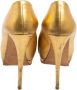 Giuseppe Zanotti Pre-owned Leather heels Yellow Dames - Thumbnail 4