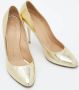 Giuseppe Zanotti Pre-owned Leather heels Yellow Dames - Thumbnail 4