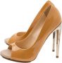 Giuseppe Zanotti Pre-owned Leather heels Yellow Dames - Thumbnail 3