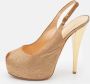 Giuseppe Zanotti Pre-owned Leather heels Yellow Dames - Thumbnail 2